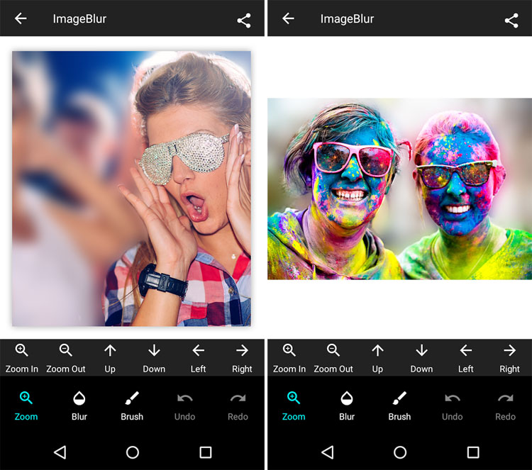 برنامه Blur Image Background: تار کردن بخش‌های ناخواسته از عکس 