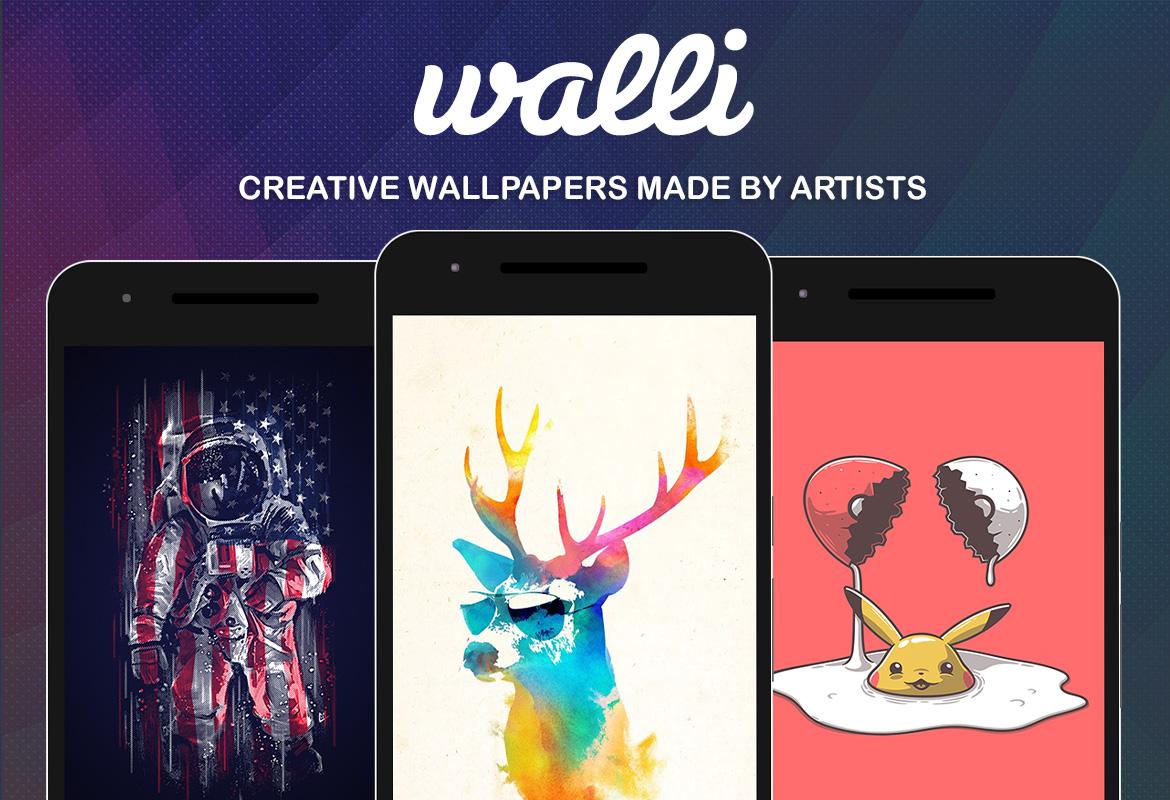 برنامه Walli: مجموعه والپیپرهای جذاب برای اندروید