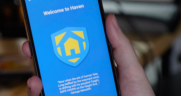 اپلیکیشن Haven گوشی اندرویدی شما را به یک سیستم امنیتی تبدیل می‌کند